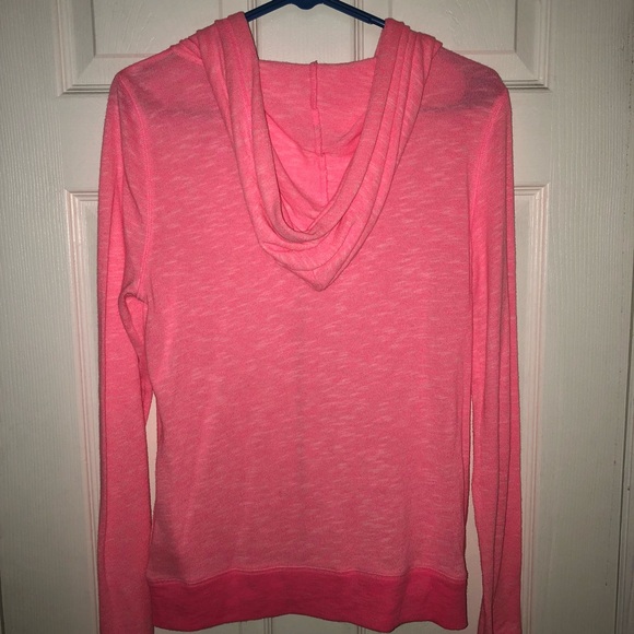 VS Pink Zip Up Hoodie - Picture 2 of 3